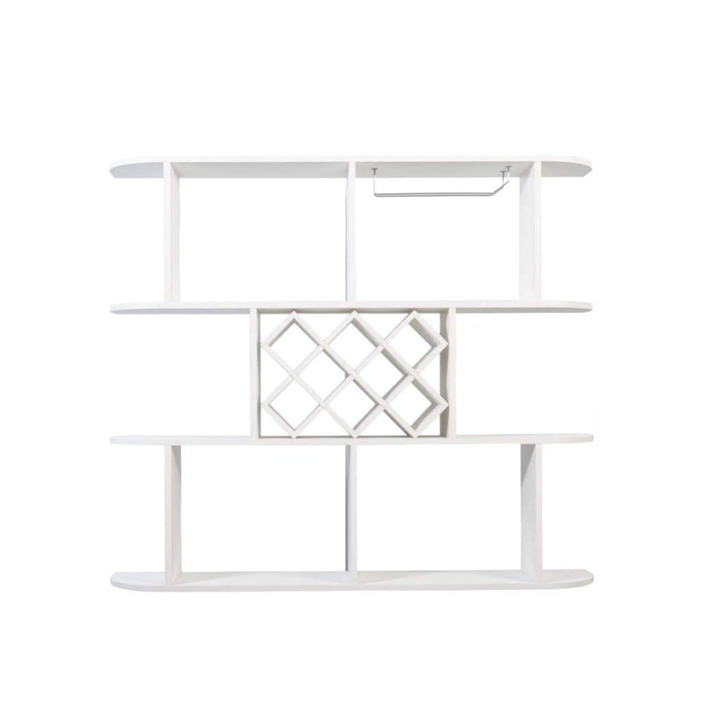 Large Wall Mounted 3 Tier  Rustic Bottle Wine Rack,Multifunctional Wooden Wall Mounted Wine Rack,Storage Rack with Wine Glass Holder,mounted wall Storage winerack Rack for Home Bar Dining Room Decor
