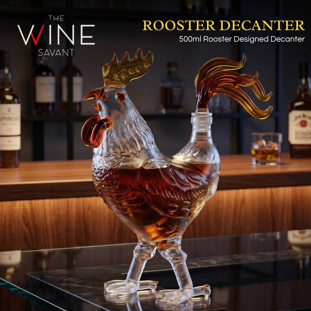 Chicken Whiskey And Wine Decanter Premium Barware Gift Elegant Drinkware Collection-1