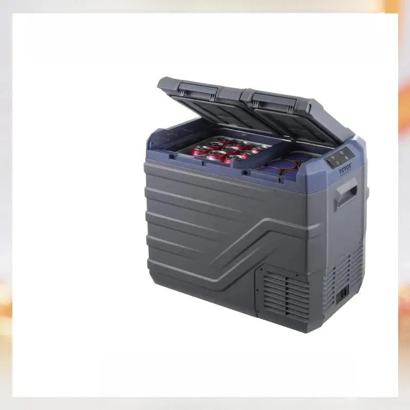 Car Refrigerator 12 Volt Car Refrigerator Fridge 40 L Dual Zone  -4℉-68℉12/24V DC  100-240V AC for Outdoor Camping RV