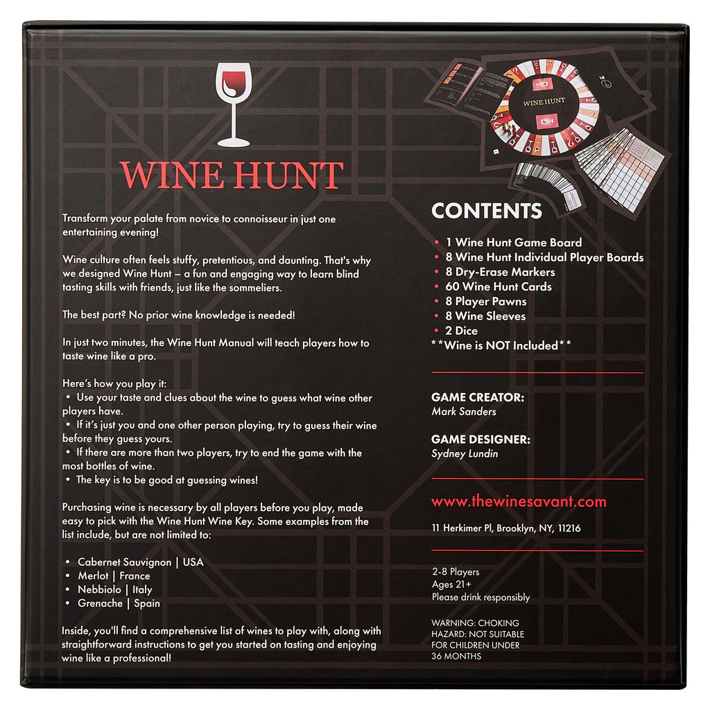 Winehunt An Interactive Blind Wine Tasting Game Rely On Taste Smell To Learn How To Taste Wine Just-2