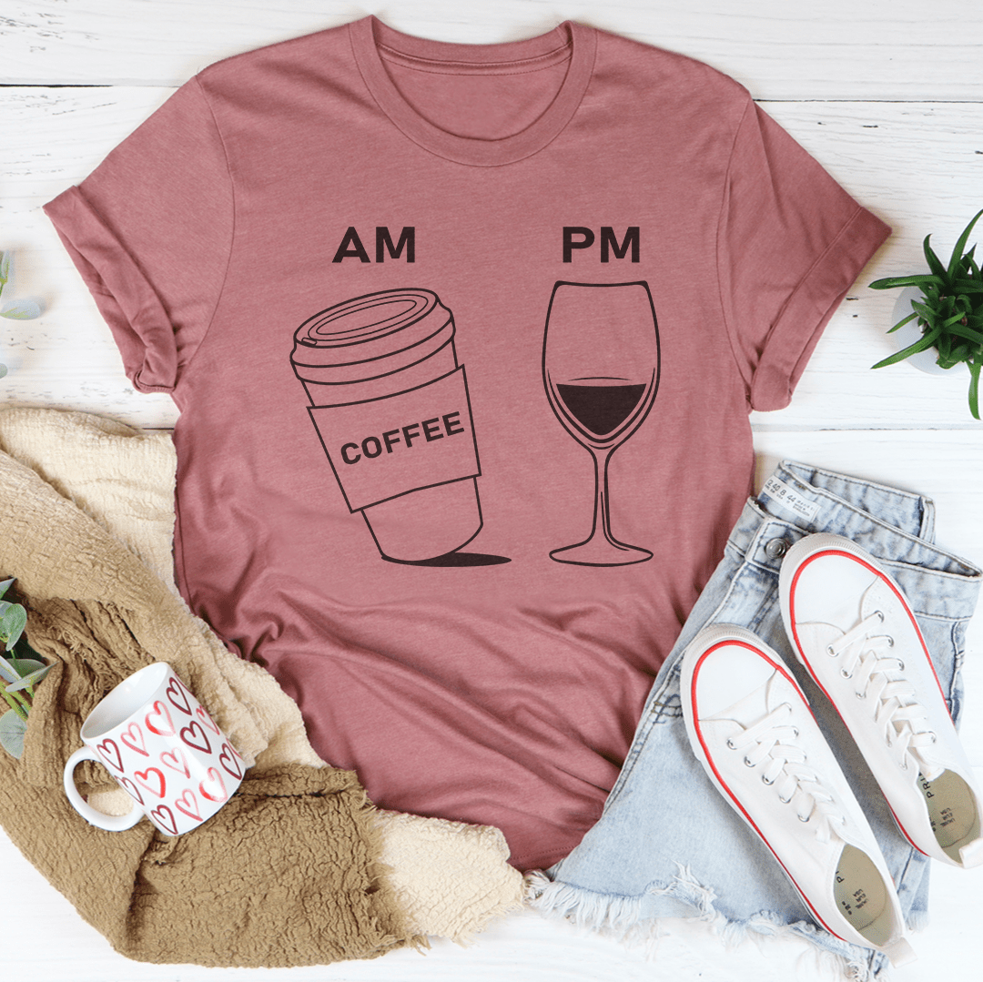 Coffee & Wine Tee-0