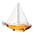 Sailboat Whiskey Wine Decanter Ship Ship Decanter Set 750ML Drink Dispenser For Wine-0