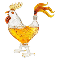 Chicken Whiskey And Wine Decanter Premium Barware Gift Elegant Drinkware Collection-0