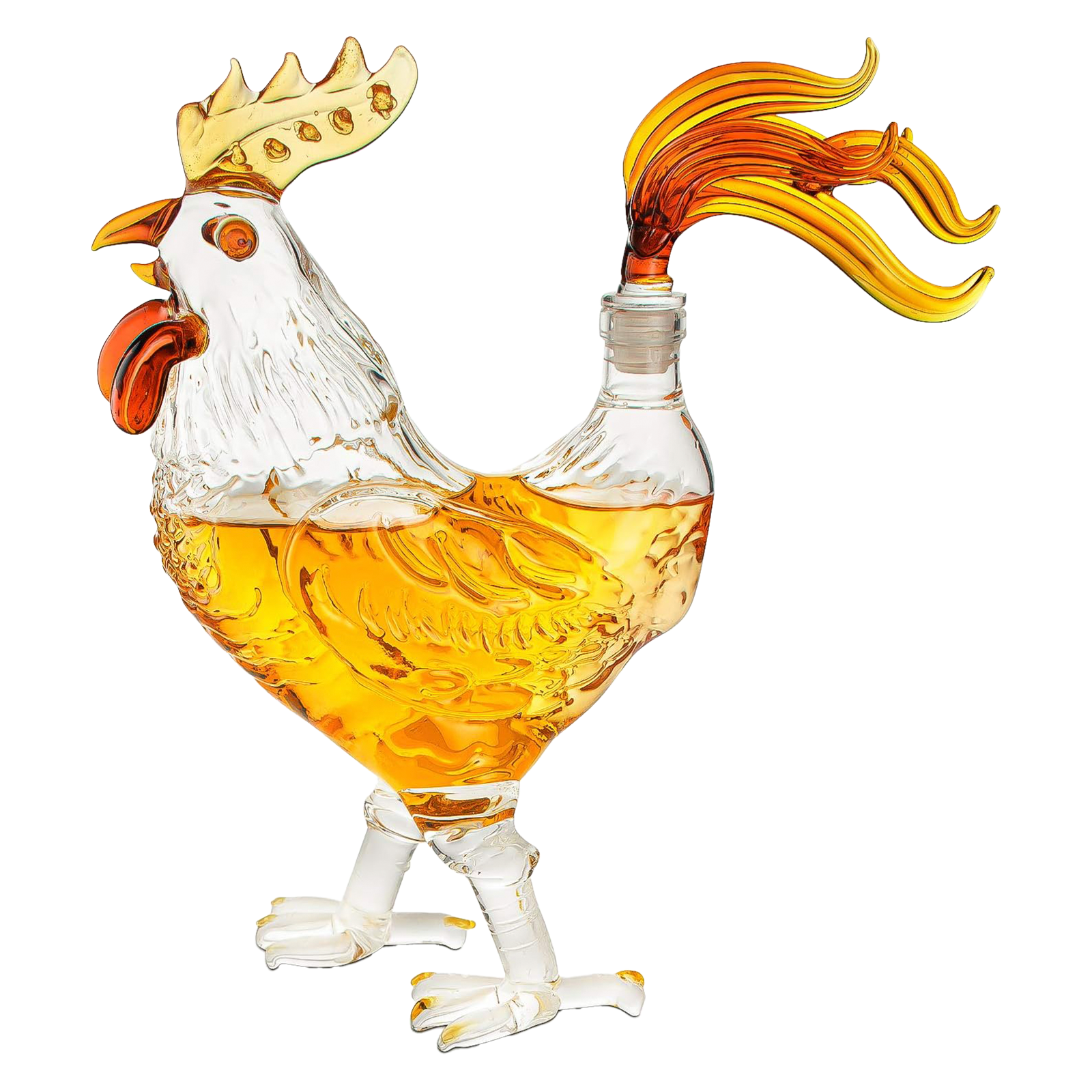 Chicken Whiskey And Wine Decanter Premium Barware Gift Elegant Drinkware Collection-0